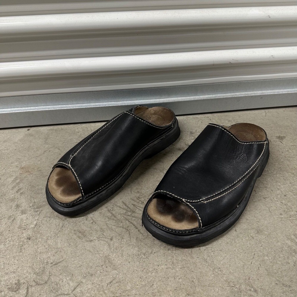 Vintage Dr. Martens Air Wair Black Chunky Platform Sandals Size 12 US